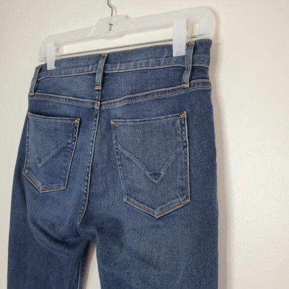 Hudson Nico Skinny Frayed Denim Jeans | 26 - Picture 5 of 7